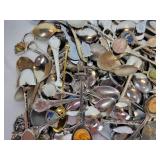 Lot of Collector Spoons - Some Silverplated