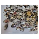 Lot of Collector Spoons - Some Silverplated