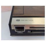 Sears Solid State CED Video Disc System with (22) Videodiscs