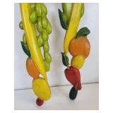 Pair of FLINT Stainless Steel Saucepans and Vintage Metal Wall Décor