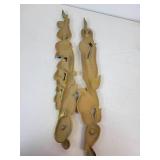 Pair of FLINT Stainless Steel Saucepans and Vintage Metal Wall Décor