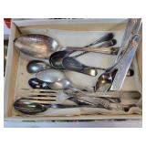 Lot of Flatware - Sterling, Silver Plated, and Stainless Steel Pieces