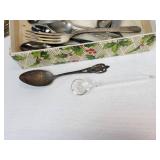Lot of Flatware - Sterling, Silver Plated, and Stainless Steel Pieces