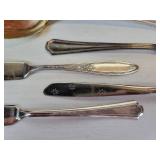 WM Rogers Silver Plated Flatware in Case
