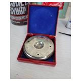 Lot of Misc. Treasures - Coca-Cola Canisters, Pitch Pipe, and More