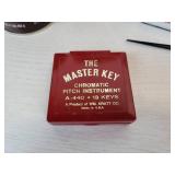 Lot of Misc. Treasures - Coca-Cola Canisters, Pitch Pipe, and More