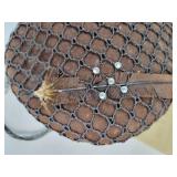 Pair of Vintage Hats and 1957 "Bonnie Scotland" Calendar with Queen Elizabeth on the Cover