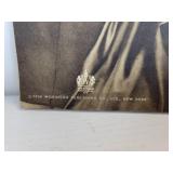 Pair of Vintage Hats and 1957 "Bonnie Scotland" Calendar with Queen Elizabeth on the Cover