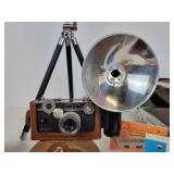 Lot of Vintage Camera Equipment