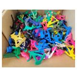 Lot of Treasures - Vintage Kitchen Flavorings, Curious George Jack-in-the-Box, Plastic Animals and Figures