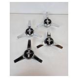 Lot of (4) Ford Mustang Hubcap Spinners for 2005-2009 Ford Mustang