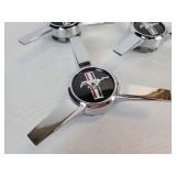 Lot of (4) Ford Mustang Hubcap Spinners for 2005-2009 Ford Mustang
