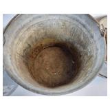 Lot of (4) Galvanized Buckets