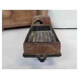 Vintage "Taters & Onyuns" Cabinet, Sunny Suzy Tin Oven, Tonka Truck, and Enamel Pan - NO SHIPPING