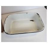 Vintage "Taters & Onyuns" Cabinet, Sunny Suzy Tin Oven, Tonka Truck, and Enamel Pan - NO SHIPPING