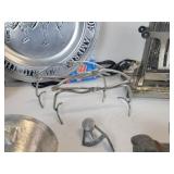 Lot of Vintage Kitchen Items, Meat Grinders, and Shoe Stretchers