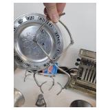 Lot of Vintage Kitchen Items, Meat Grinders, and Shoe Stretchers