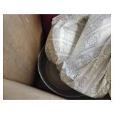 Box of Vintage Glassware, Porcelain, and More! NO SHIPPING