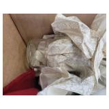 Box of Vintage Glassware, Porcelain, and More! NO SHIPPING