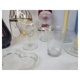 Tote of Vintage/Mid Century Modern Glassware, Home Décor and More! NO SHIPPING