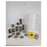 Large Lot of NOS Hallmark Keepsakes Ornaments, John Deere Ornaments, Little Farm Hands Collector Plates, and More!