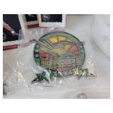 Large Lot of NOS Hallmark Keepsakes Ornaments, John Deere Ornaments, Little Farm Hands Collector Plates, and More!