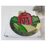 Large Lot of NOS Hallmark Keepsakes Ornaments, John Deere Ornaments, Little Farm Hands Collector Plates, and More!