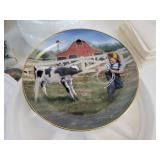 Large Lot of NOS Hallmark Keepsakes Ornaments, John Deere Ornaments, Little Farm Hands Collector Plates, and More!