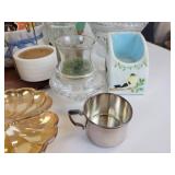 Large Lot of Vintage Glassware, Serveware, and Décor - NO SHIPPING