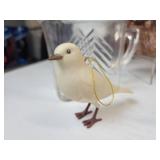 Large Lot of Vintage Porcelain Bird Figurines, Planters, Brass Crab Ash Tray, and More - NO SHIPPING