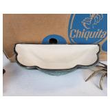 Large Lot of Vintage Porcelain Bird Figurines, Planters, Brass Crab Ash Tray, and More - NO SHIPPING