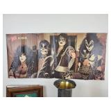 Lot of Vintage Home Décor - Includes Skipper and Scott Paper Dolls (1981) and KISS Poster from "16" Magazine!