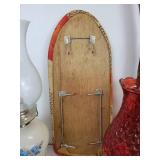 Lot of Vintage Treasures - Apple Basket, Oil Lamp, Christian Song Books, Lamps, and More! NO SHIPPING