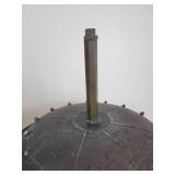 Vintage Brass-Colored Light Fixture, Tin Planter, and More - NO SHIPPING