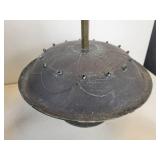 Vintage Brass-Colored Light Fixture, Tin Planter, and More - NO SHIPPING