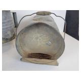 Galvanized Watering Can and Feeders - NO SHIPPING