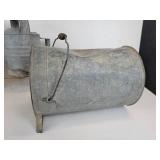 Galvanized Watering Can and Feeders - NO SHIPPING