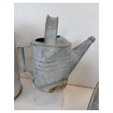 Galvanized Watering Can and Feeders - NO SHIPPING