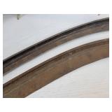 Elk Antler and Pair of Scythe Blades