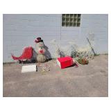 Lot of Outdoor Christmas Decorations - NO SHIPPING