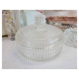 Lot of Vintage and Antique Glassware and Home Décor - Depression Glass, 5" Porcelain Doll, and More! NO SHIPPING