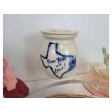 Lot of Vintage and Antique Glassware and Home Décor - Depression Glass, 5" Porcelain Doll, and More! NO SHIPPING