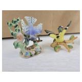 Lot of Home Décor - Bird Statuary, Display Stands, and More - NO SHIPPING