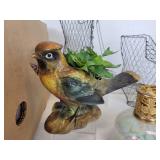 Lot of Home Décor - Bird Statuary, Display Stands, and More - NO SHIPPING