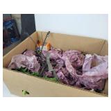 Lot of Home Décor - Bird Statuary, Display Stands, and More - NO SHIPPING