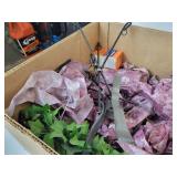 Lot of Home Décor - Bird Statuary, Display Stands, and More - NO SHIPPING