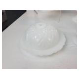 Lot of White/Milk Glass Décor - NO SHIPPING