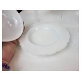 Lot of White/Milk Glass Décor - NO SHIPPING