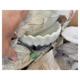 Lot of White/Milk Glass Décor - NO SHIPPING