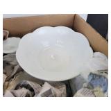 Lot of White/Milk Glass Décor - NO SHIPPING